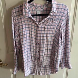 Christopher & Banks Soft Petite Flannel